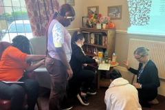 Nutrition training at Rotherwood