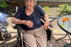 Beach day at care home in Rotherham