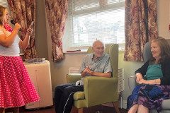 Care home Rotherham disco and dance evening