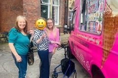 Ice cream van visit