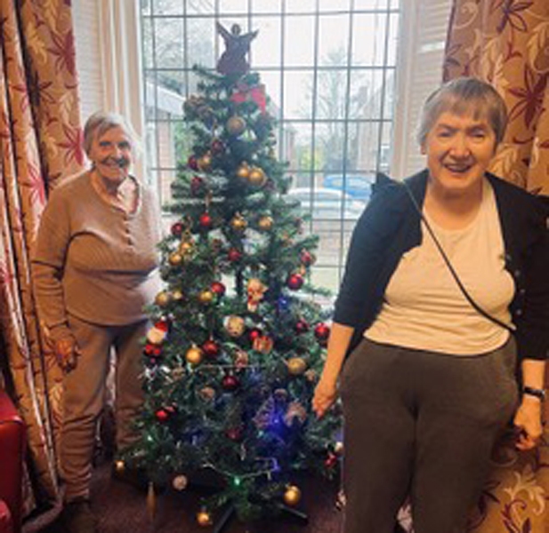 Decorating for Christmas