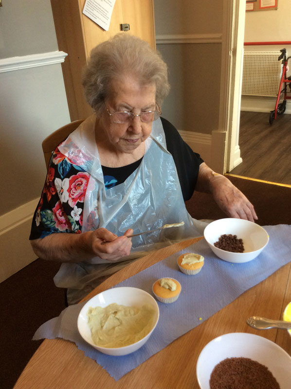 care home Rotherham activities baking